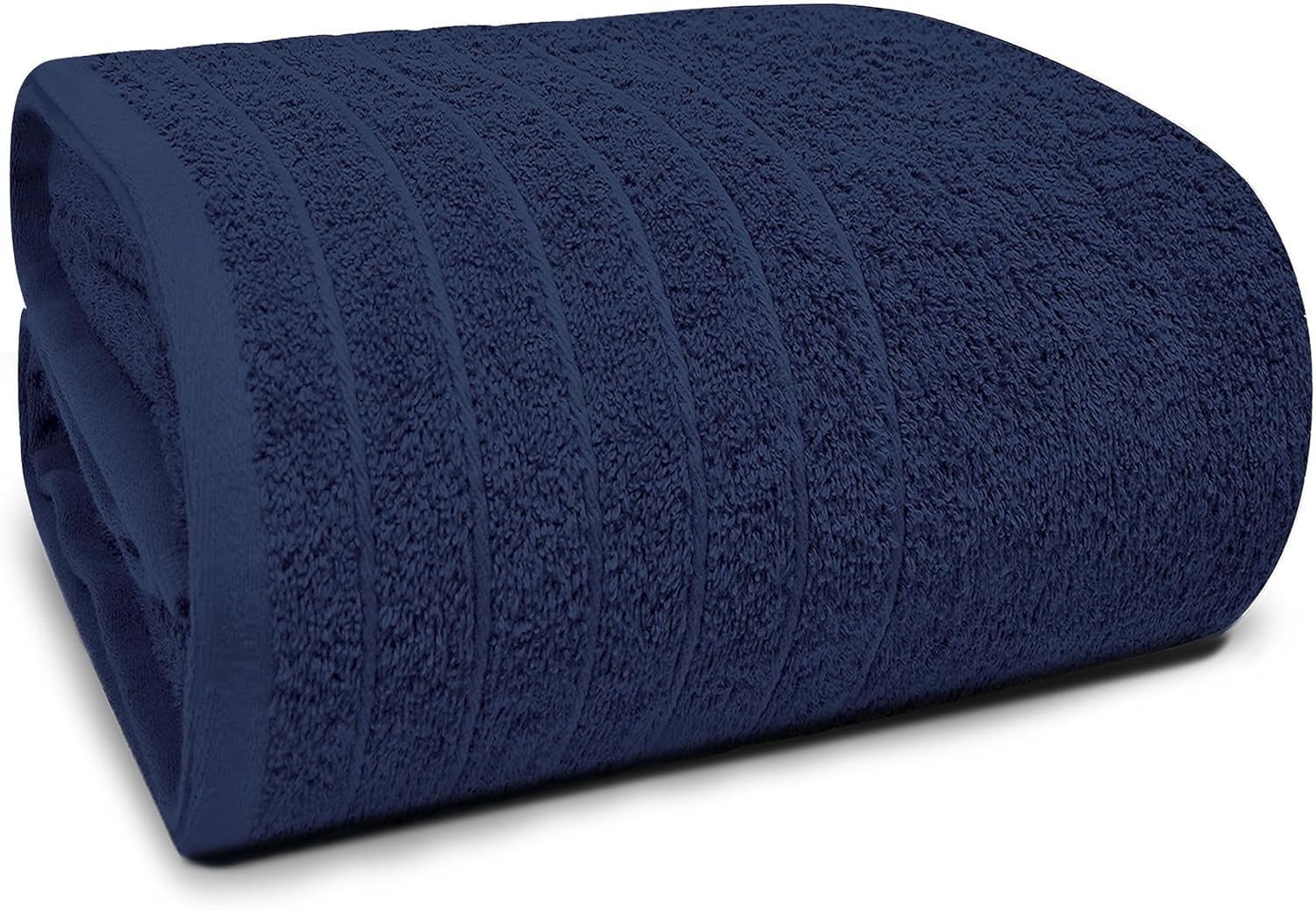 Organic Cotton Highly Absorbent and Quick Dry Extra Large Bath | Beach Towel | Jumbo Bath Sheet Oversized Bath Towel, 36x72 inches, Extra Large Beach and Spa Cotton Towel Sheet (Navy)-image-45