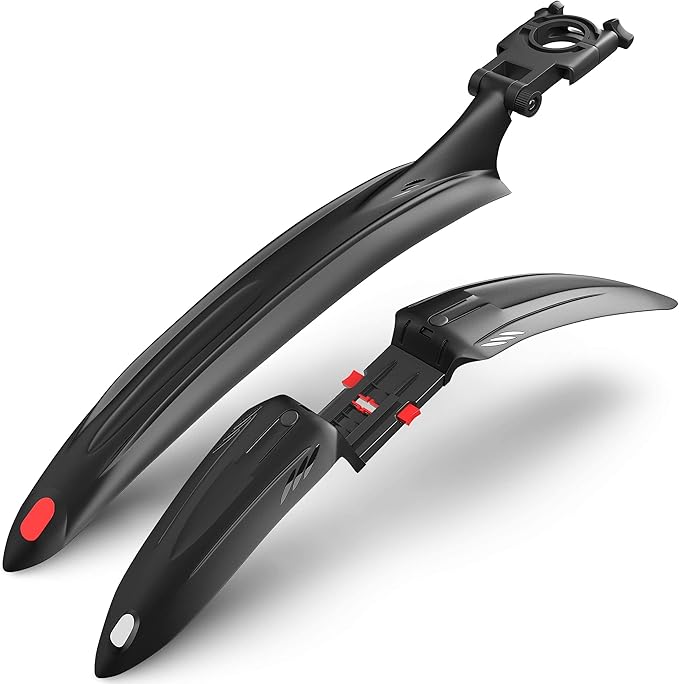 VELMIA Bike Fender Set [2429 inch] Universal Bike mud Guard