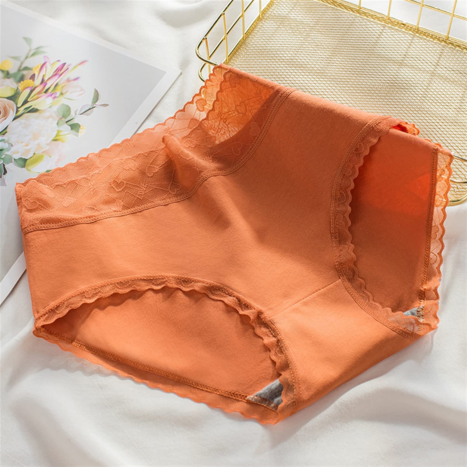 Mutandine Di Seta Intimo Stretch Mutandine A Vita Bassa Alla Moda Per Donna Slip Donna Mutandine Sexy Bikini Traspirante Confortevole Aperto Caldo Donna Grande Pantaloncini Sexy Slip, Le Noir, L - Foto 7