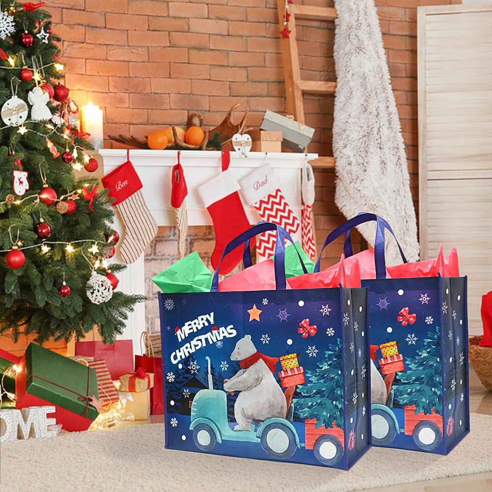 Sacchetti regalo di Natale per bambole, nuovi sacchetti regalo di