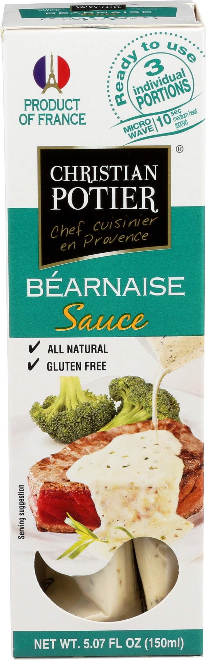 Christian Potier Bearnaise Sauce, 5.07 oz