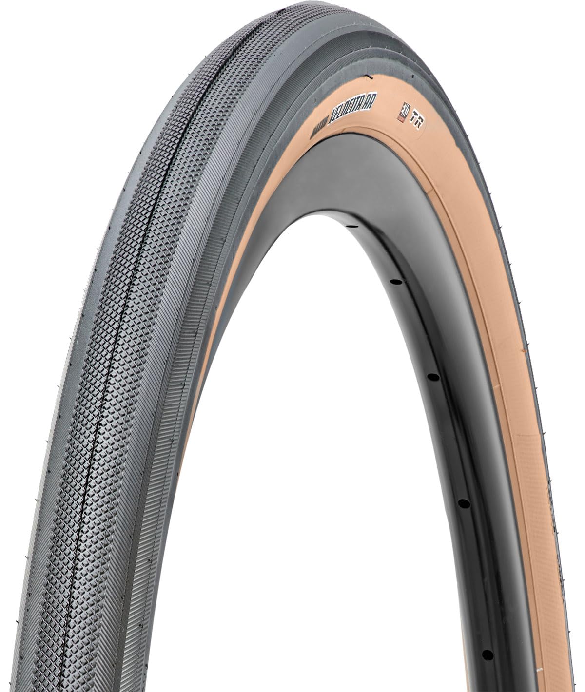 Maxxis Velocita 700 x 40C, TPI 120, Doble Negro/para Unisex Adulto