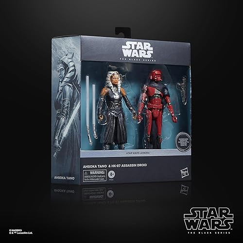 Miniatura 6 de STAR WARS The Black Series Ahsoka Tano & HK-87 Assassin Droid, Ahsoka - Figuras de acción de 6 pulgadas, paquete de 2, a partir de 4 años (exclusivo