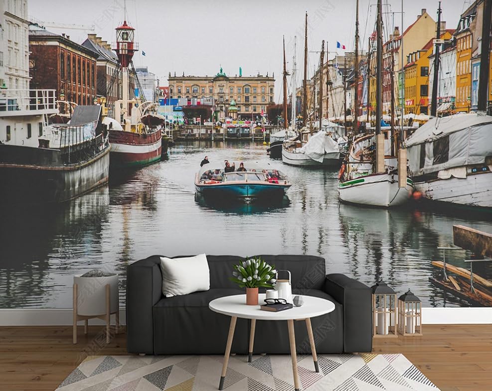 Papier peint Venise grand format pour décoration murale chambre et salon