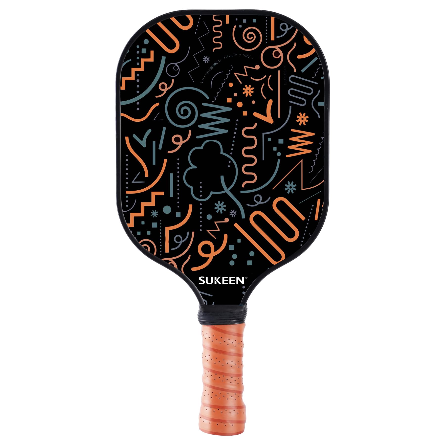 Sukeen Pickleball Paddle, Leichter T700 Carbon Fiber Pickleball Schläger, 16 mm verstärkter Polypropylen-Wabenkern, Fokus auf Rotation und Kontrolle, entwickelt für Anfänger und Profis