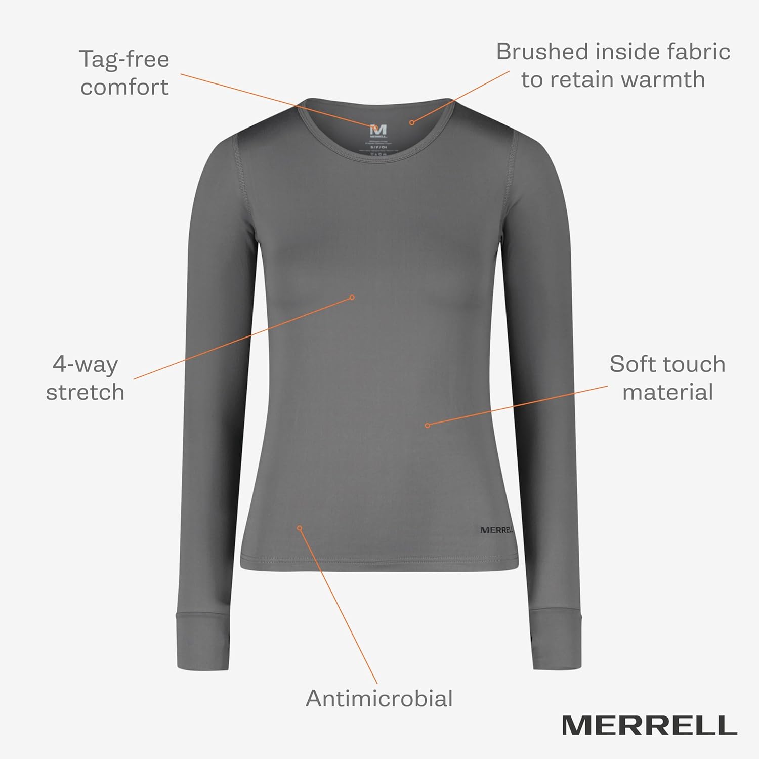 Merrell Womens Juniper Base Layer Top - Image 3