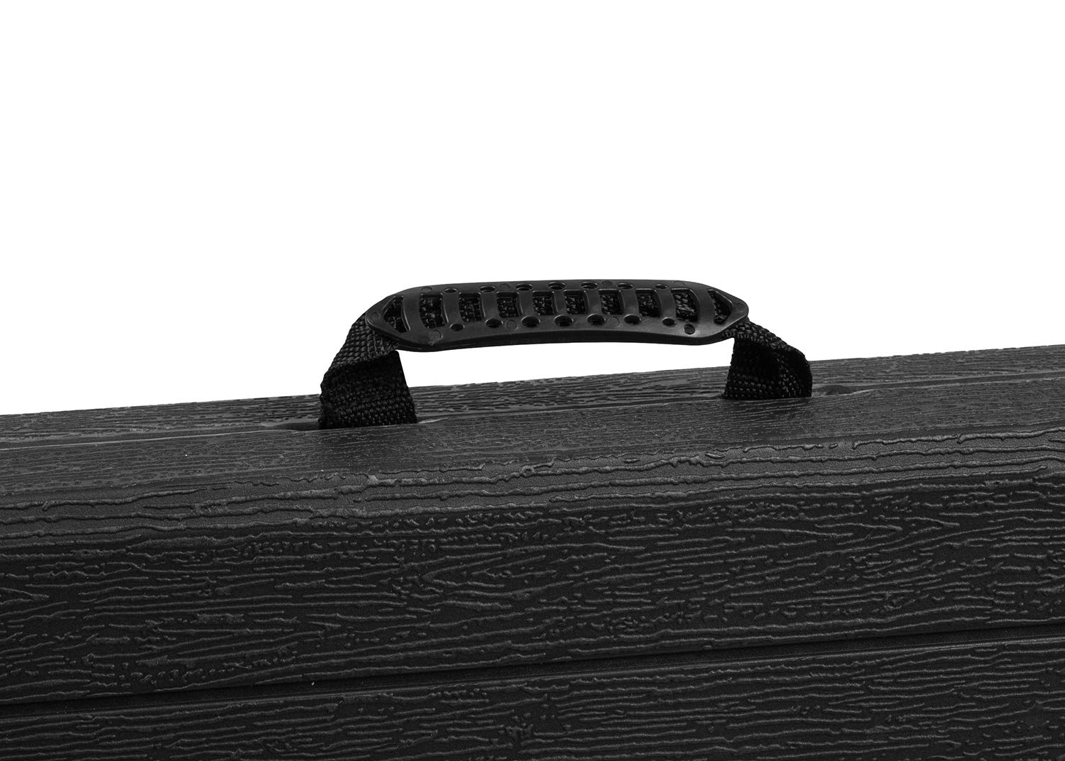 ISO Trade Klappbarer Gartentisch 180 cm - Gartentisch Catering Wetterfest - für 8 Personen, HDPE & Stahlrahmen Outdoor Banketttisch Koffer Design Schwarz