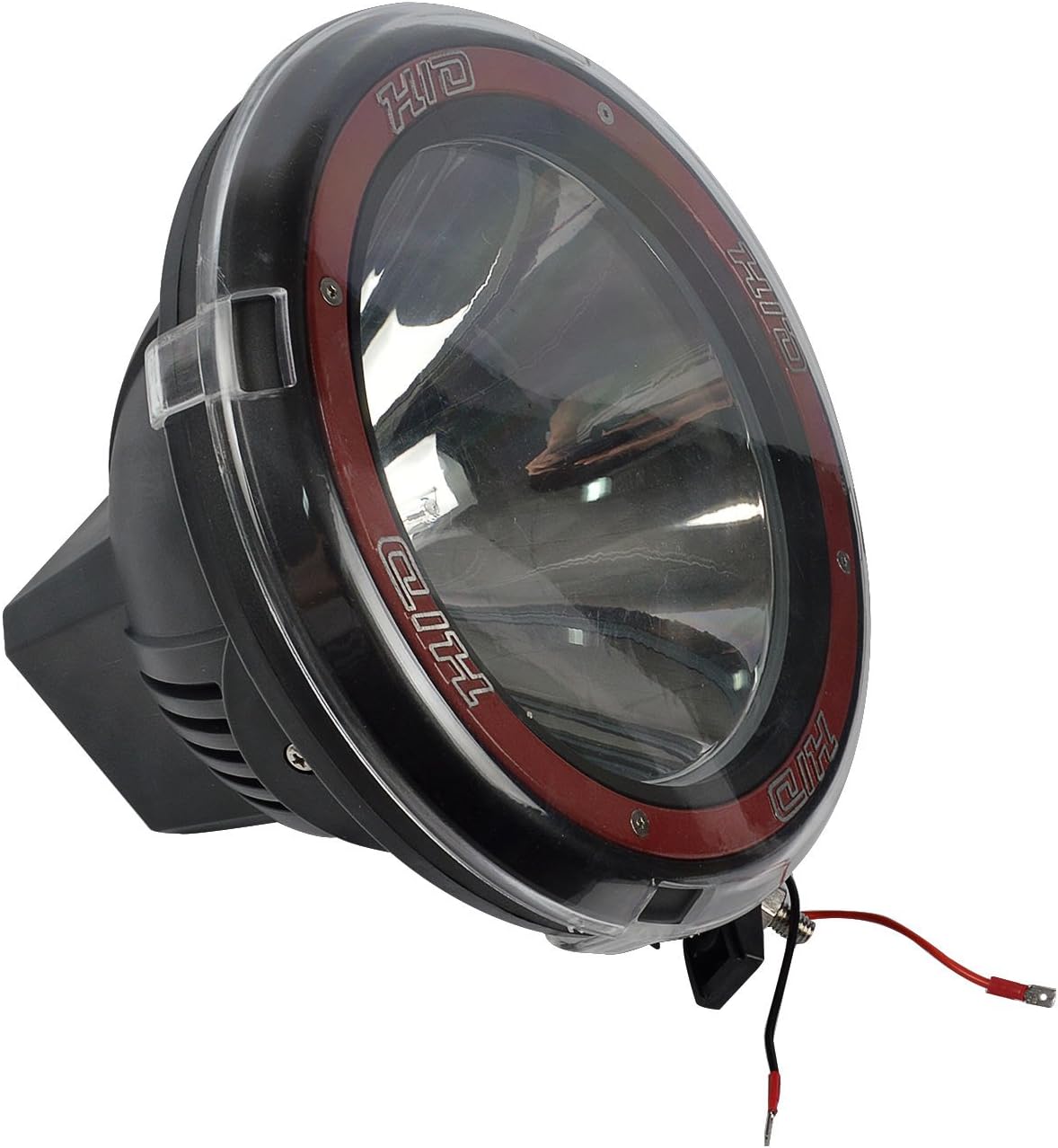 9" 55W HID Light Offroad Light Pods Lights, TaiTian Built-in Xenon HID 4x4 Off Road Rally Driving Fog Light Lamp for Truck SUV Jeep ATV