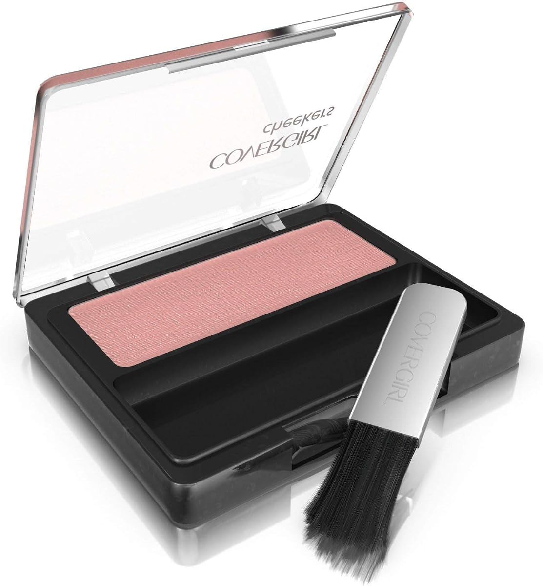 Cheekers Blendable Powder Blush Pretty Peach, .12 oz (packaging may vary), 1 Count | .12 oz, 1 Count