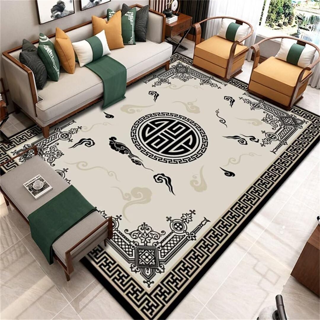 Alfombra para habitación de niños RUGMRZ Nero lavable y clásica de salón