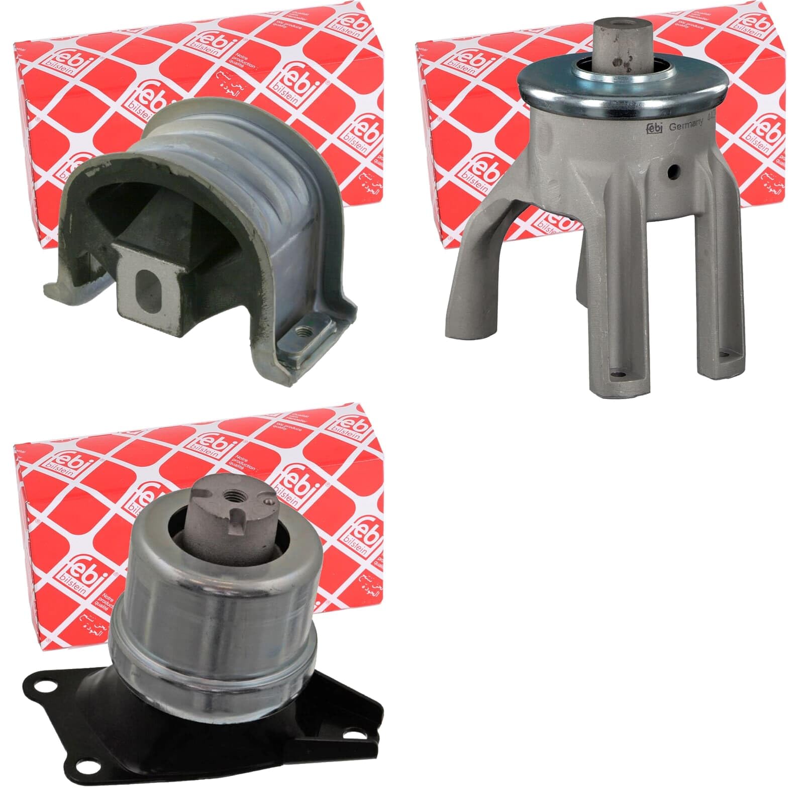 3x Febi Motorlager
