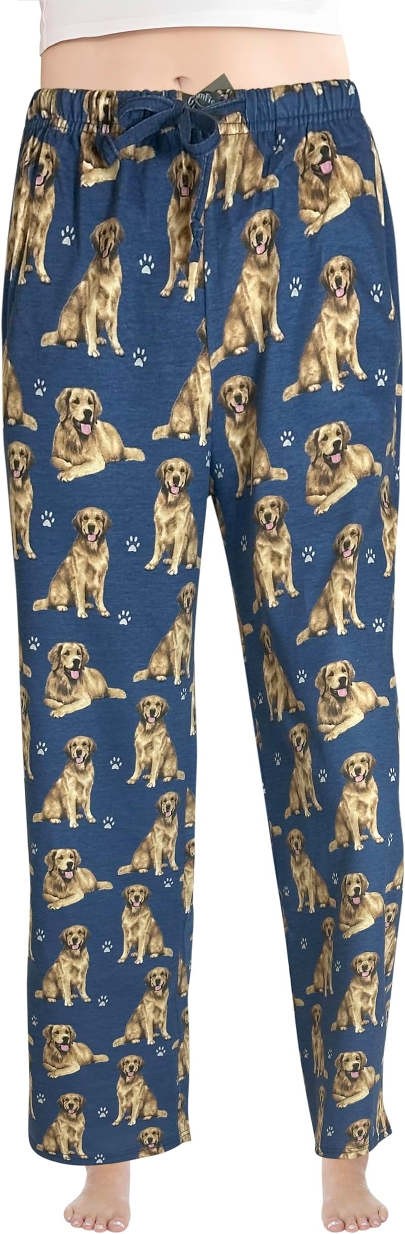 Pet Lover Pajama Pants โ New Cotton Blend - All Season - Comfort Fit Lounge Pants for Women and Men - 27 Breeds Available