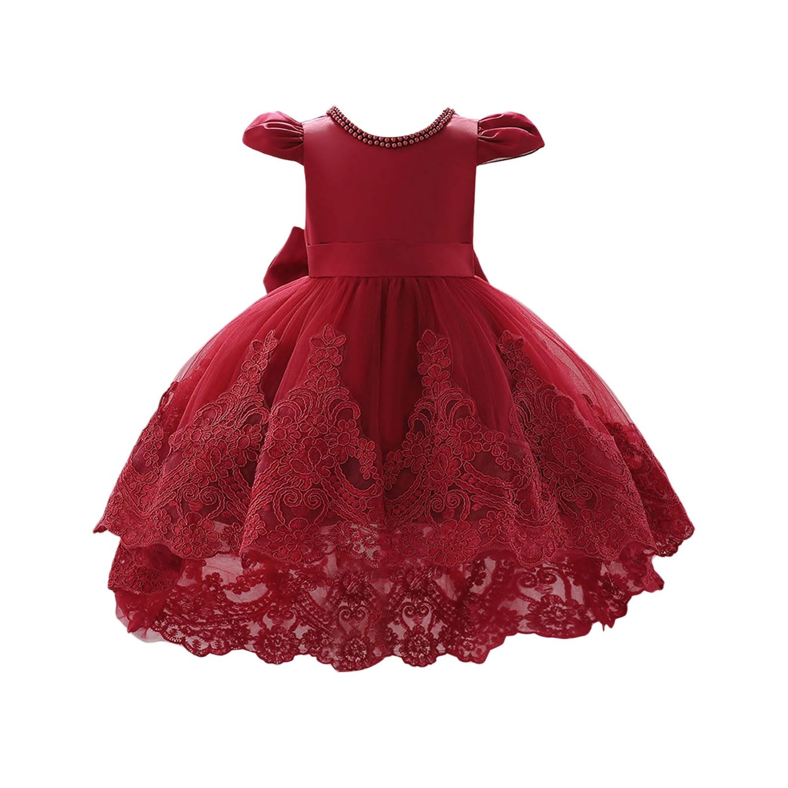 Générique Robe en pour Enfants Robe élégante pour Fille Robe de Princesse