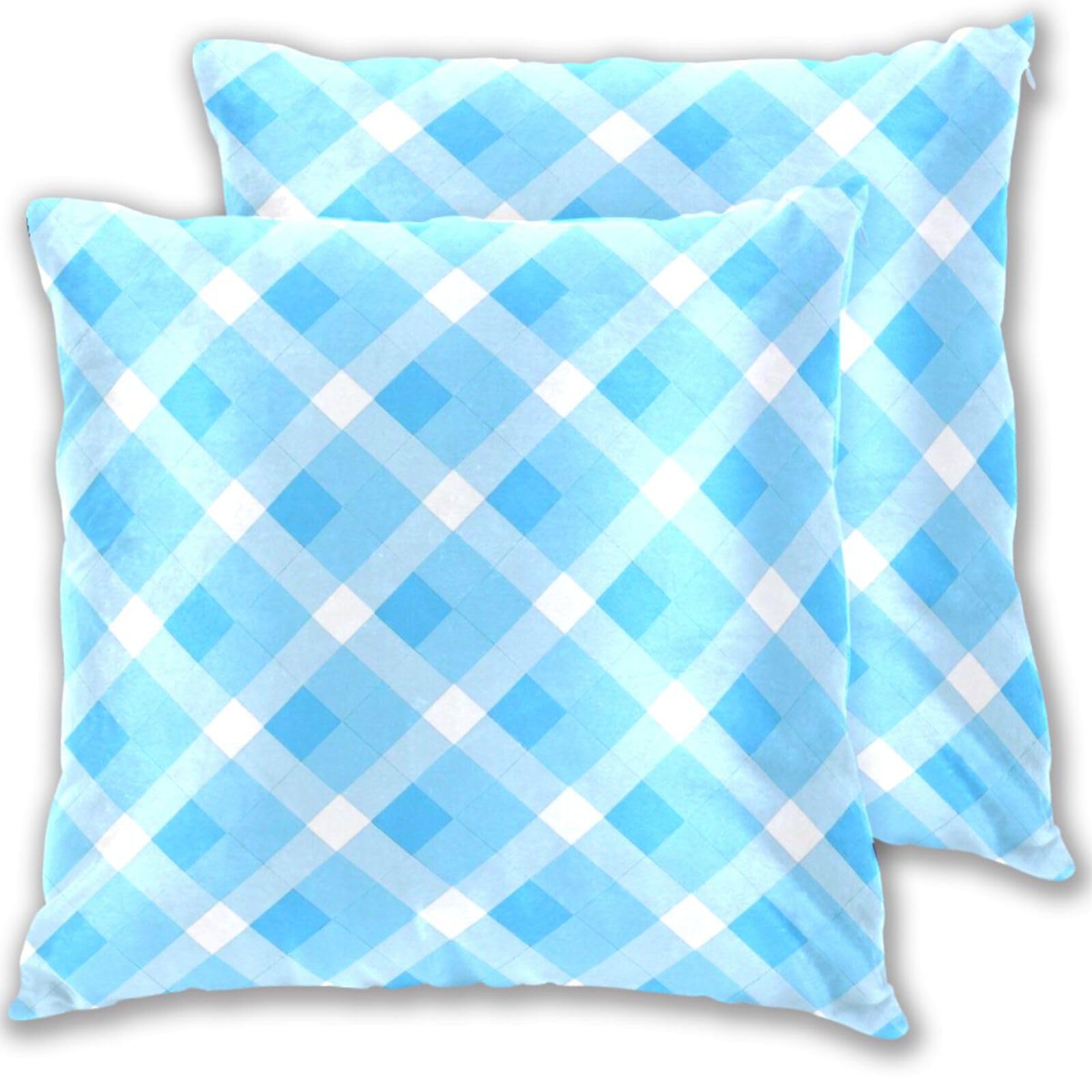 Taies d'oreiller en satin avec fermeture éclair pour rénover vos vieux coussins