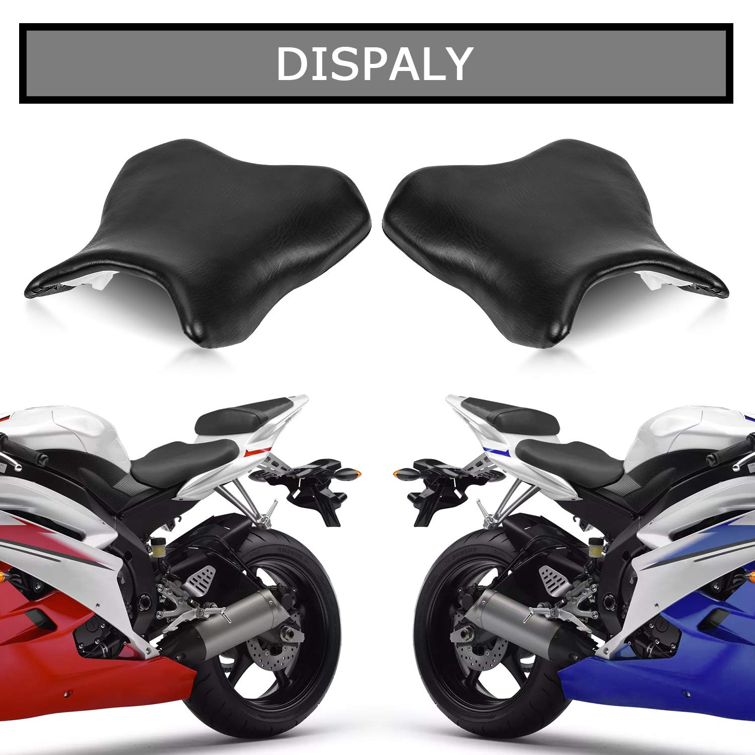 Amazon.com: PLSER Front Rider Driver Seat Pillion Cushion