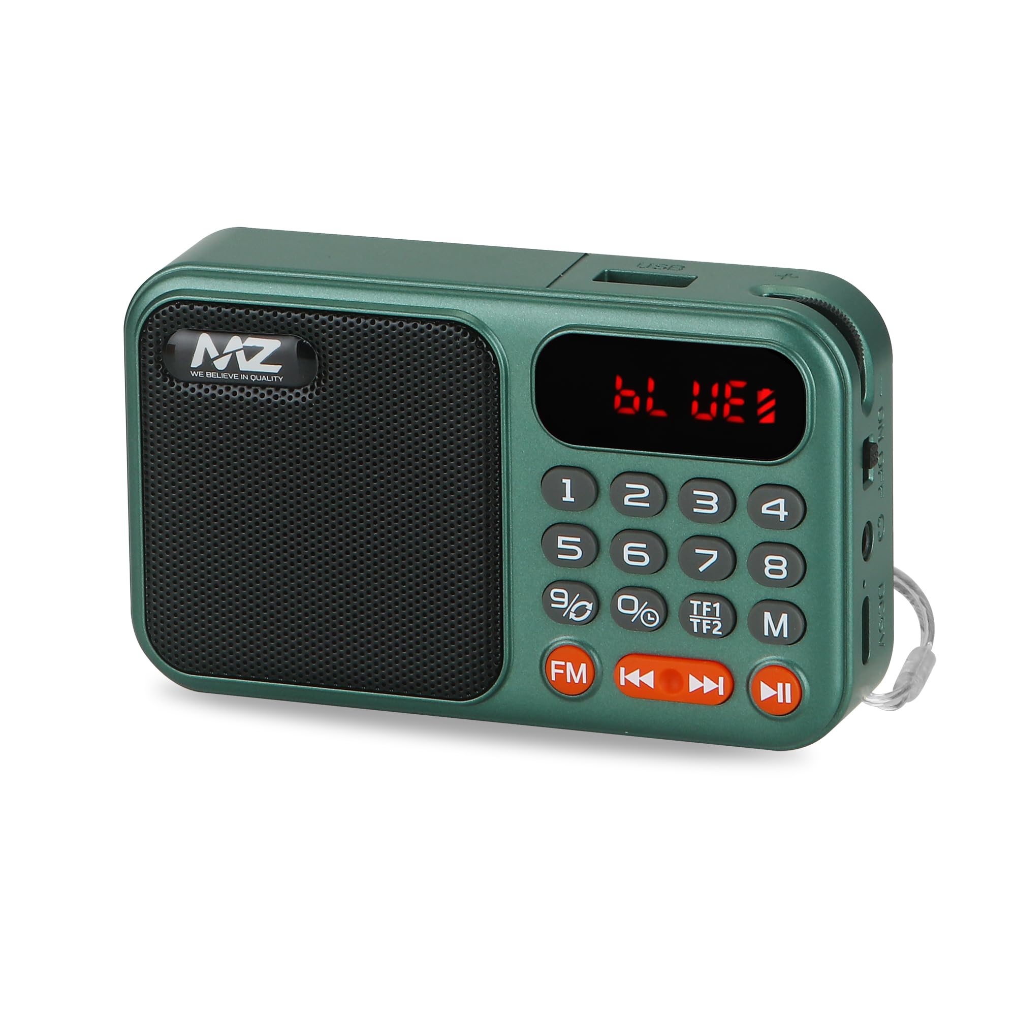 MZ M7 PRO (FM Super Radio) with Bluetooth/USB/Aux/TF Card 5W Power & 1200mAh Battery-picture-14