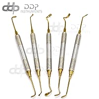 Vista 2 de DDP - Juego de 5 instrumentos de elevación sinusal de alta calidad para odontología implante DN-2188