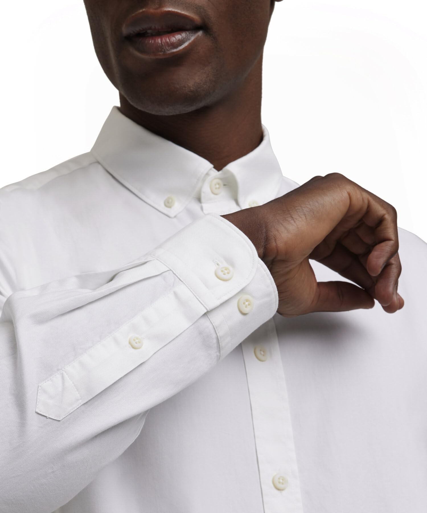FALKE Men's Favorites Button Down Oxford Camisa