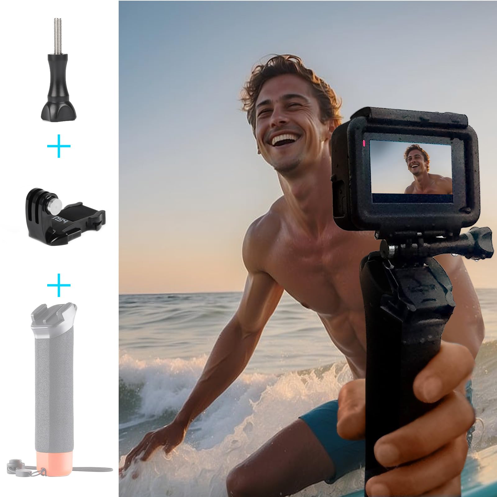 J Hook Buckle Mount 2pcs Black Vertical Surface J-Hook Buckle