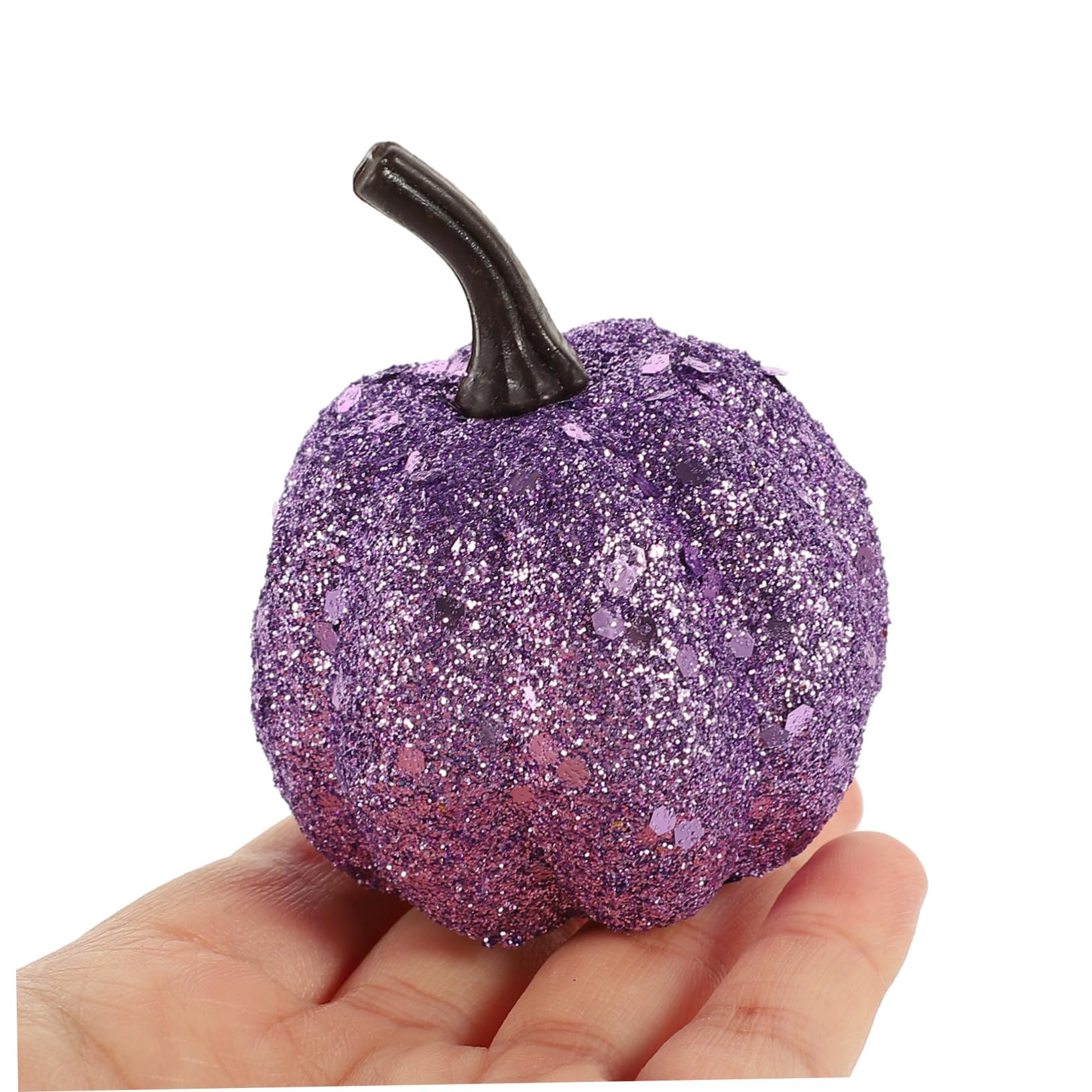 Abaodam 40piezas Calabazas De Halloween Artificiales De Espuma Brillo para Decoración De Fiestas y Eventos