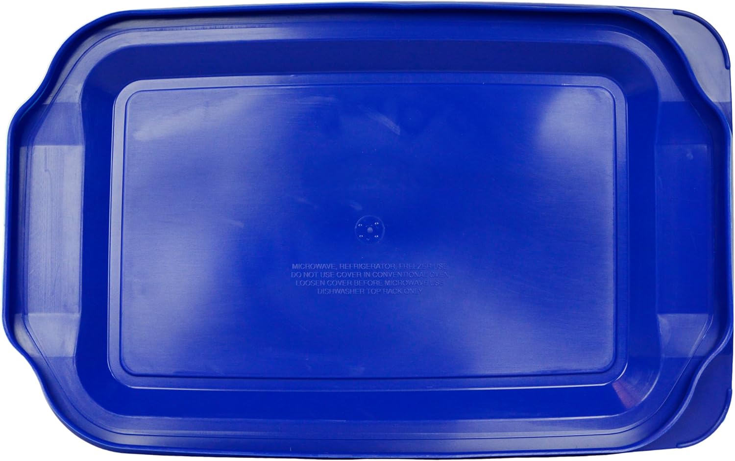 Pyrex 233-PC 3-Quart Lagoon Blue Baking Dish Lid (4-Pack) - Made in USA