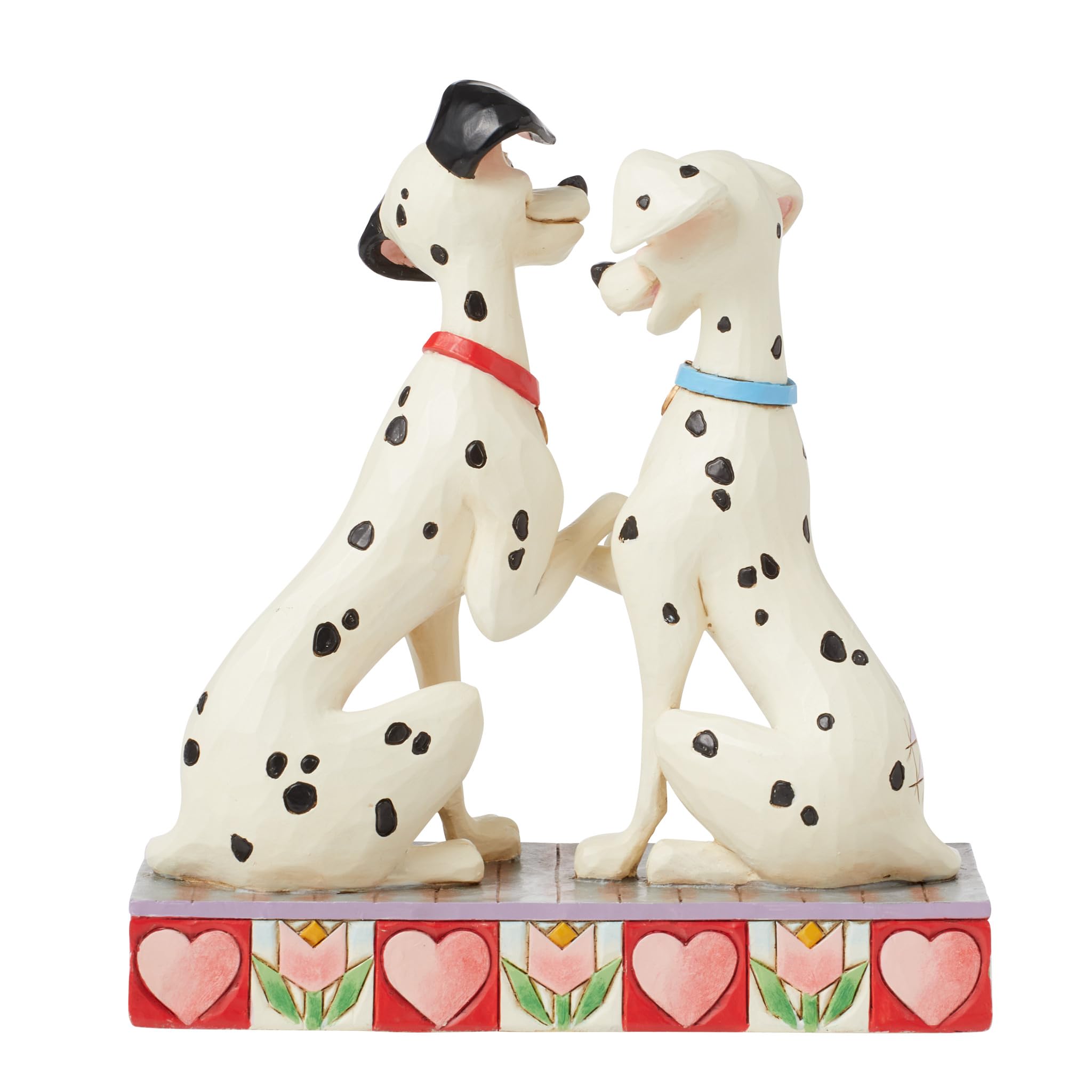 Disney Traditions 101 dalmatyńczyków figurka pongo i perdita