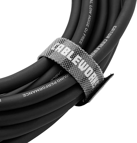 Miniatura 9 de Cableworks By Gator Cases Backline Series Conector de bloqueo giratorio estándar de 25 pies a cable de altavoz con conector de bloqueo giratorio