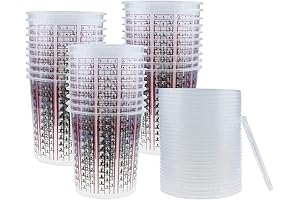 Yesland 30-Pack Paint Cups with Lids: The Ultimate Mixing Solution for Your Painting Needs