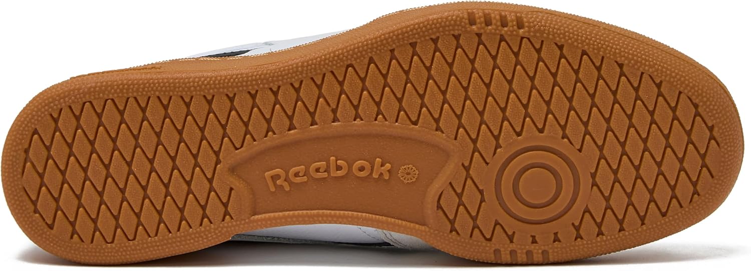 Reebok Club C Revenge Vintage Sneakers for Men - Casual Tennis Mens Shoes, White/Black/Gum, 9 - Image 5