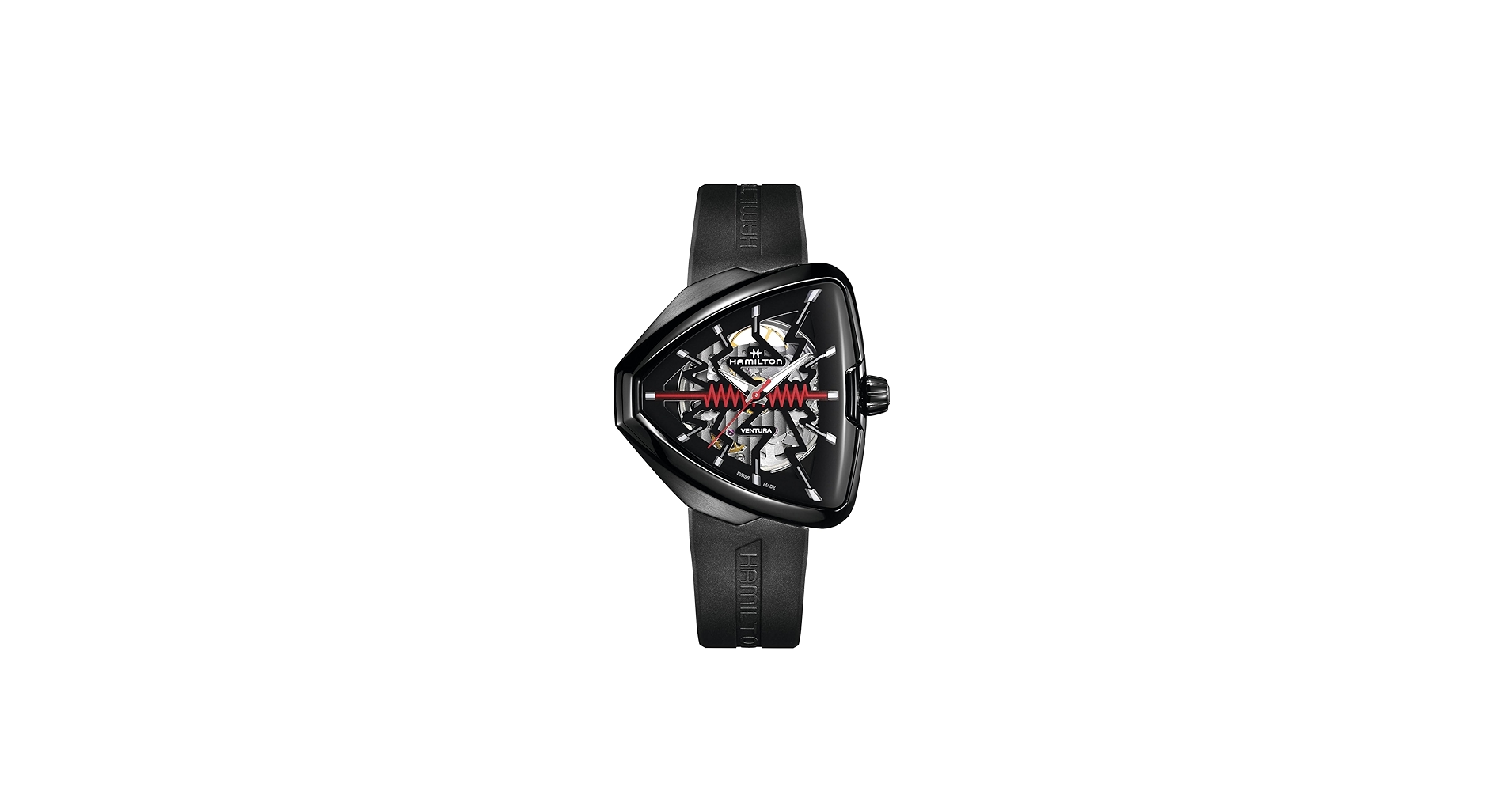 Amazon.com: Hamilton Watch Ventura Elvis80 Skeleton Auto
