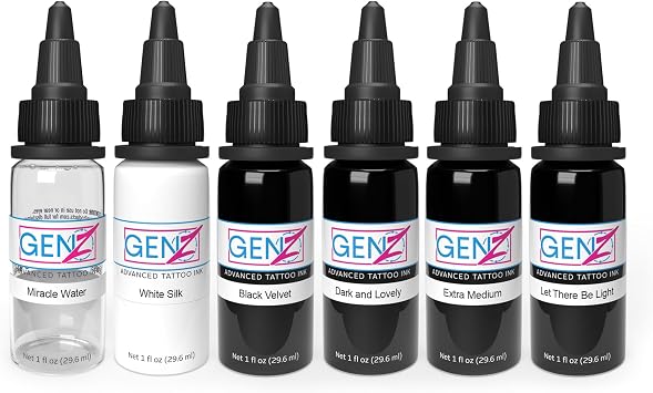 GEN-Z MARK MAHONEY GANGSTER GREY SET by INTENZE - REACH Compliant - Sterile and 100% Vegan Certificate in Description