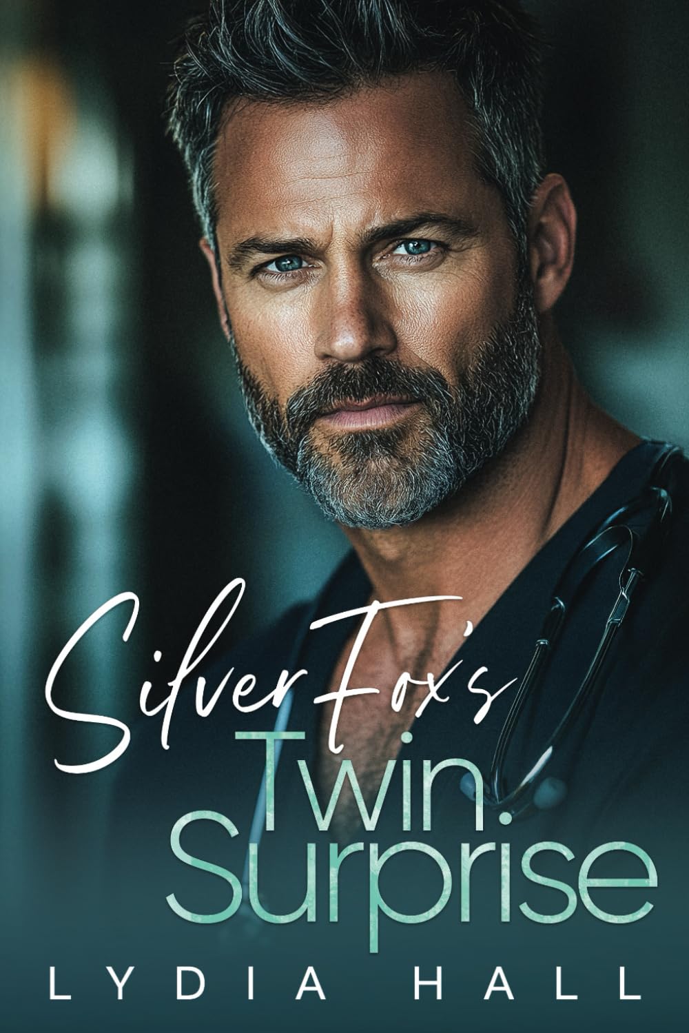 Silver Fox's Twin Surprise: A Forbidden, Age Gap, Secret Pregnancy, Medical Romance (Off-Limits Doctors)