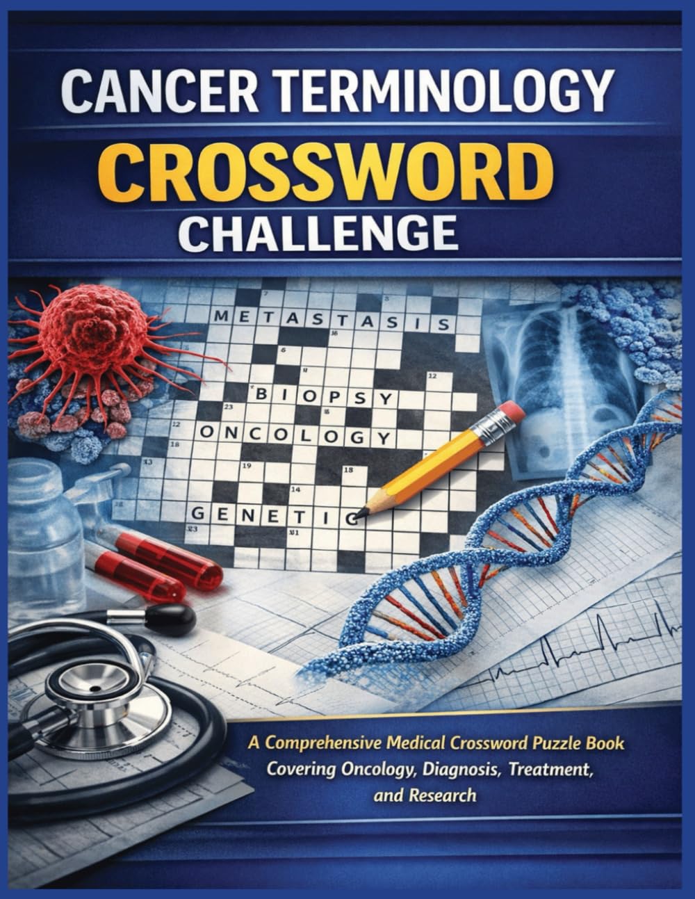 Cancer Terminology Crossword Challenge: A Comprehensive Medical Crossword Puzzle Book Covering Oncology, Diagnosis, Treatment, and Research (Inside the Medical World)