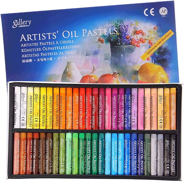 Oil Pastel Set for Artist, Painting Oil Pastels for Graffiti Art Washable Round Oil Pastels Crayons for Kids, Artist, Student