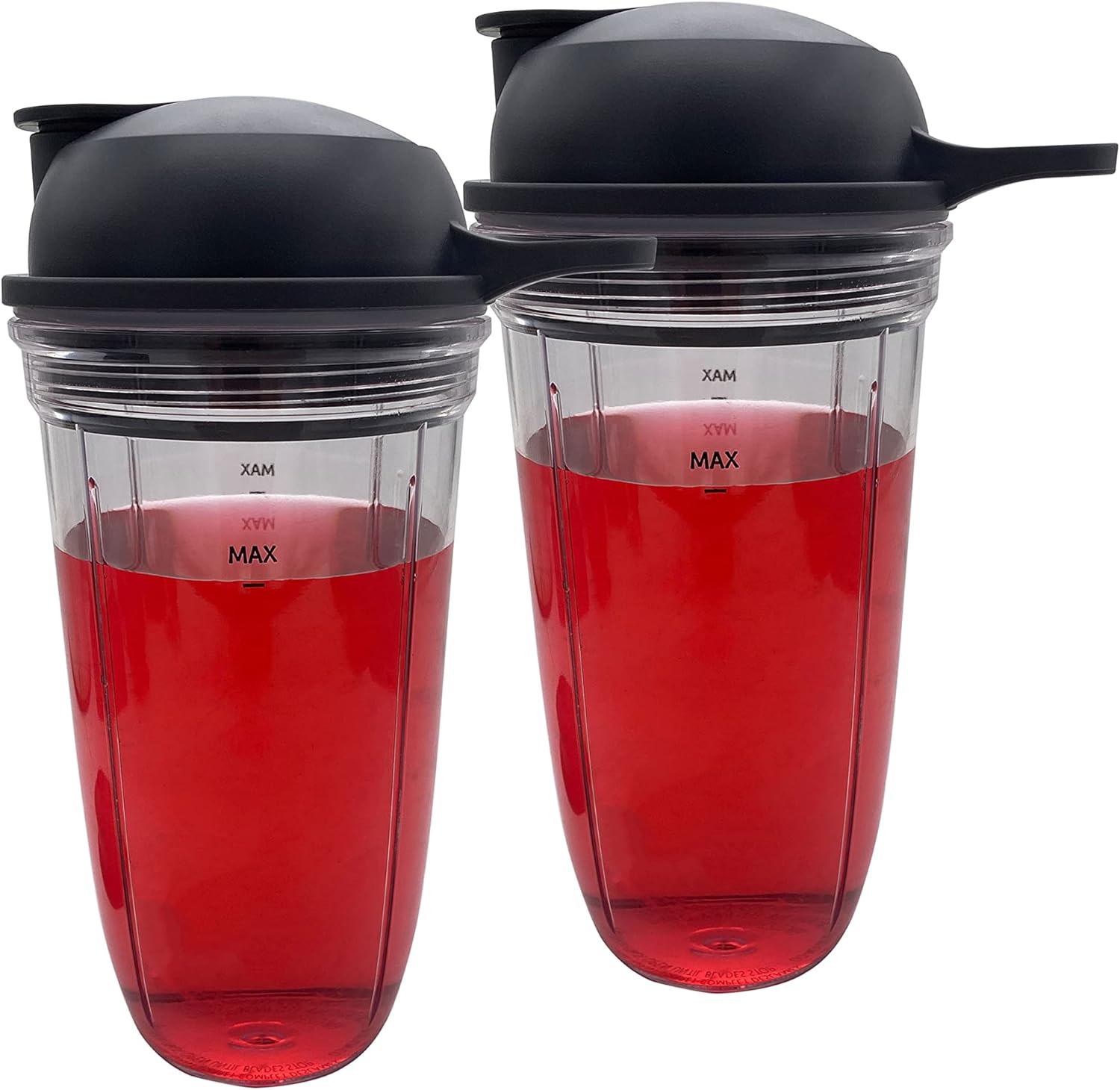 Replacement Blender Cup 24oz with To-go-lid, compatible with NutriBullet Blender Combo NBF10500/NBF70500/ZNBF30400Z/ZNBF30500Z/NB80500/NB50550AK/NB30500MC(2 cup, 24oz)