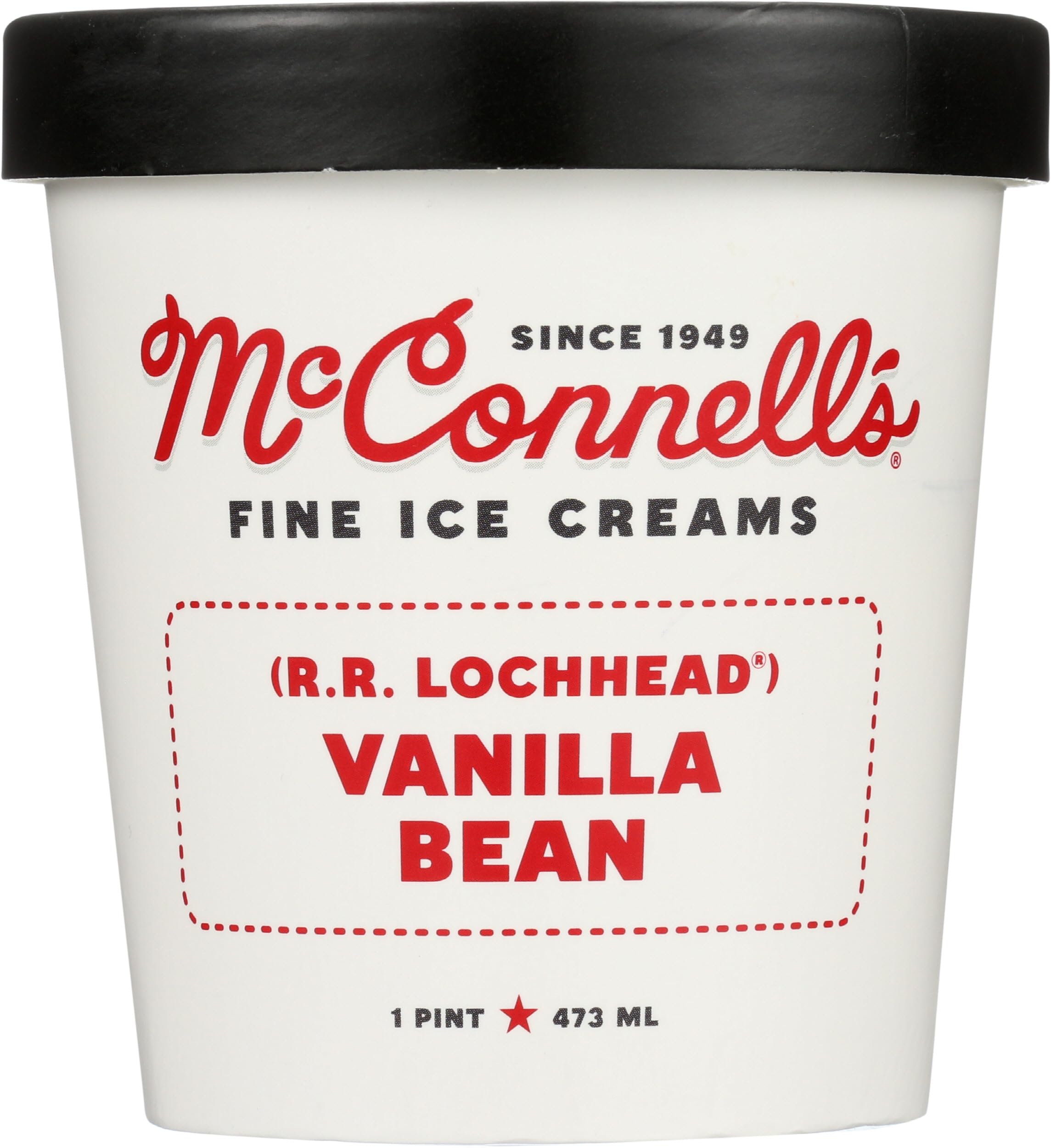 McConnells, Frozen, Ice Cream Vanilla Bean Organic, 16 Fl Oz