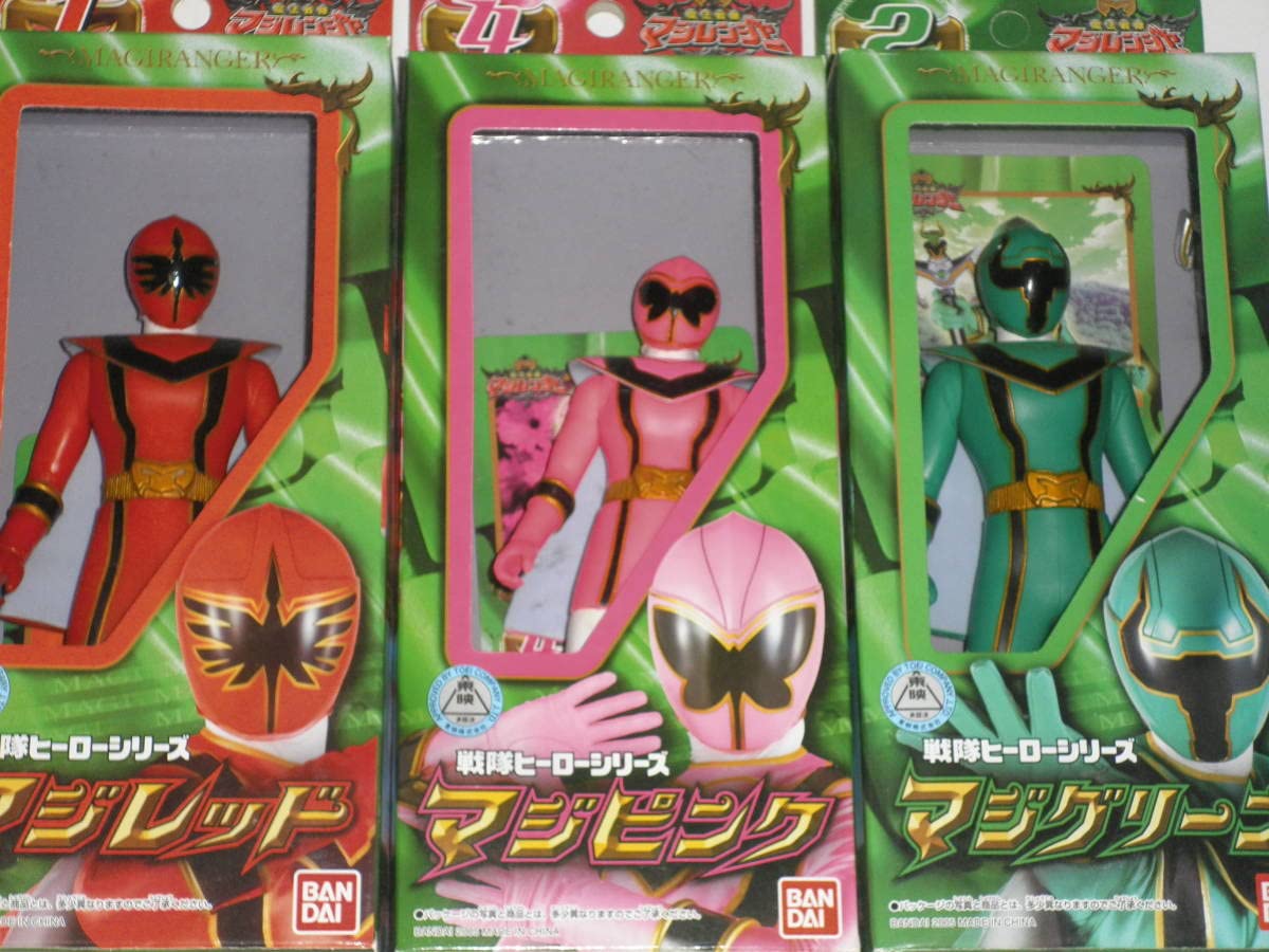 Amazon.co.jp: 即△魔法戦隊マジレンジャー 戦隊ヒーローシリーズ 5個