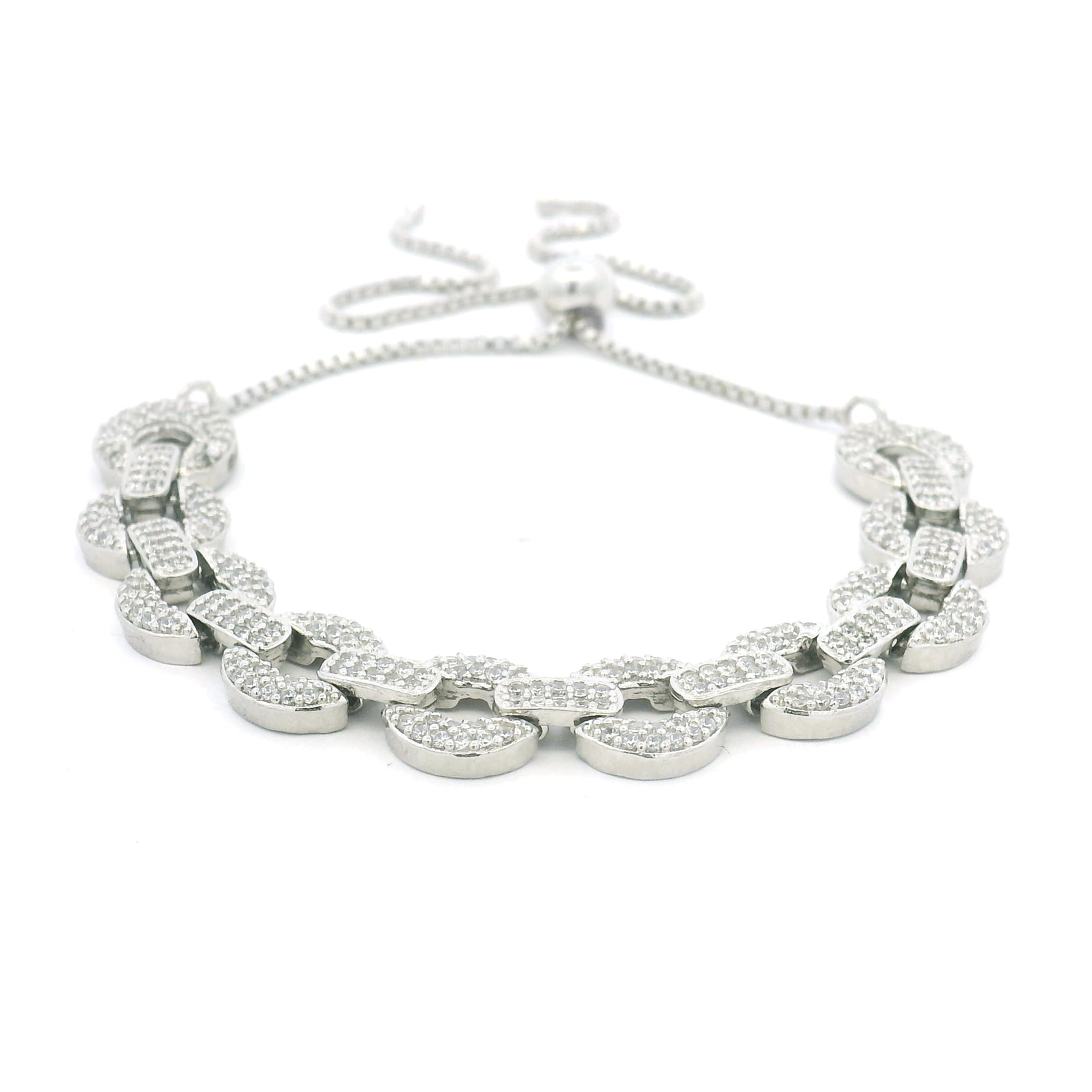 925 Sterling Silver Adjustable Bracelet for Women | Minimal Fashion Jewellery for Daily Wear