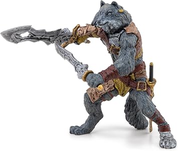 Papo - Realistic Mutant Wolf Figure - Ages 3+ Fantasy & Medieval Collection - Creative Play Fantasy Creature - Gift Idea Toy for Girls and Boys - 4.4 in X 3.1 in X 3.7 in