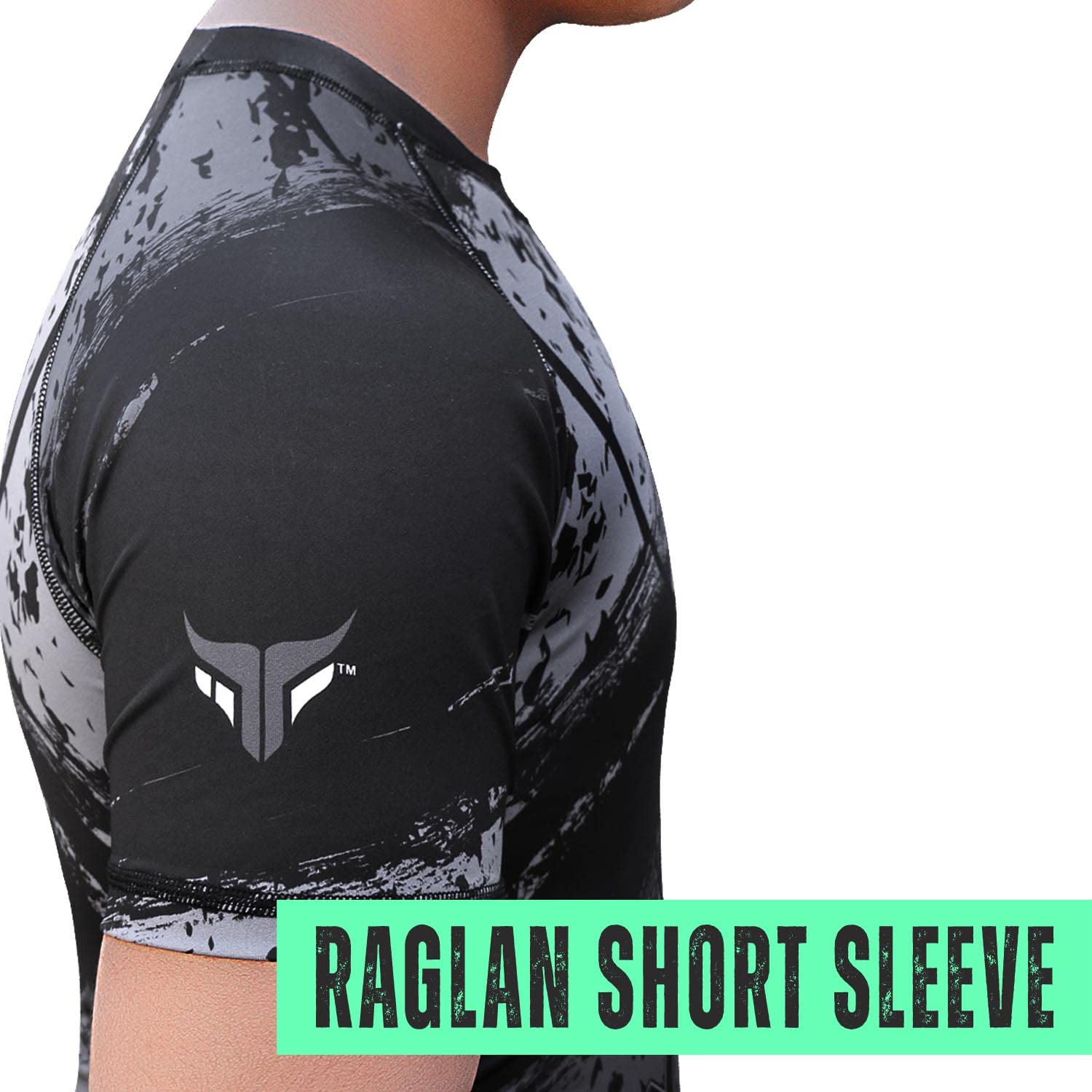 Mytra Fusion Rashguard BJJ Breathable & Ultra Lightweight Maglia Compressione Uomo MMA Rashguard per Palestra, Allenamento, Corsa e Ciclismo