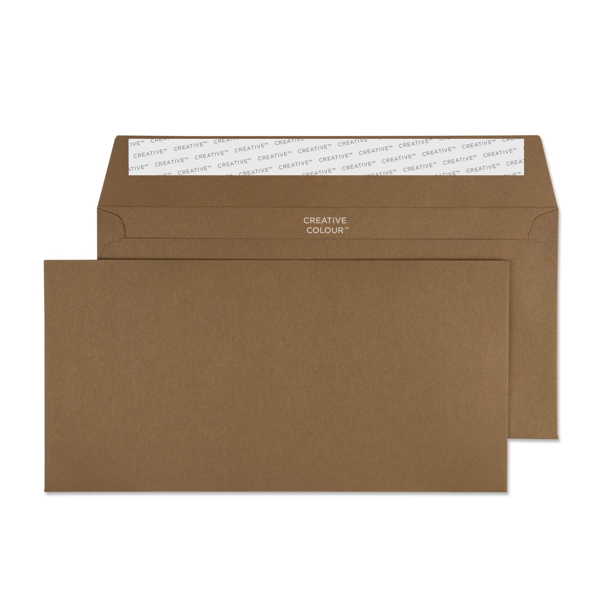 Blake Envelopes Creative Colour 223 Briefumschläge Haftklebung Milch Schokolade DL+ 114 x 229 mm - 120g/m² | 500 Stück