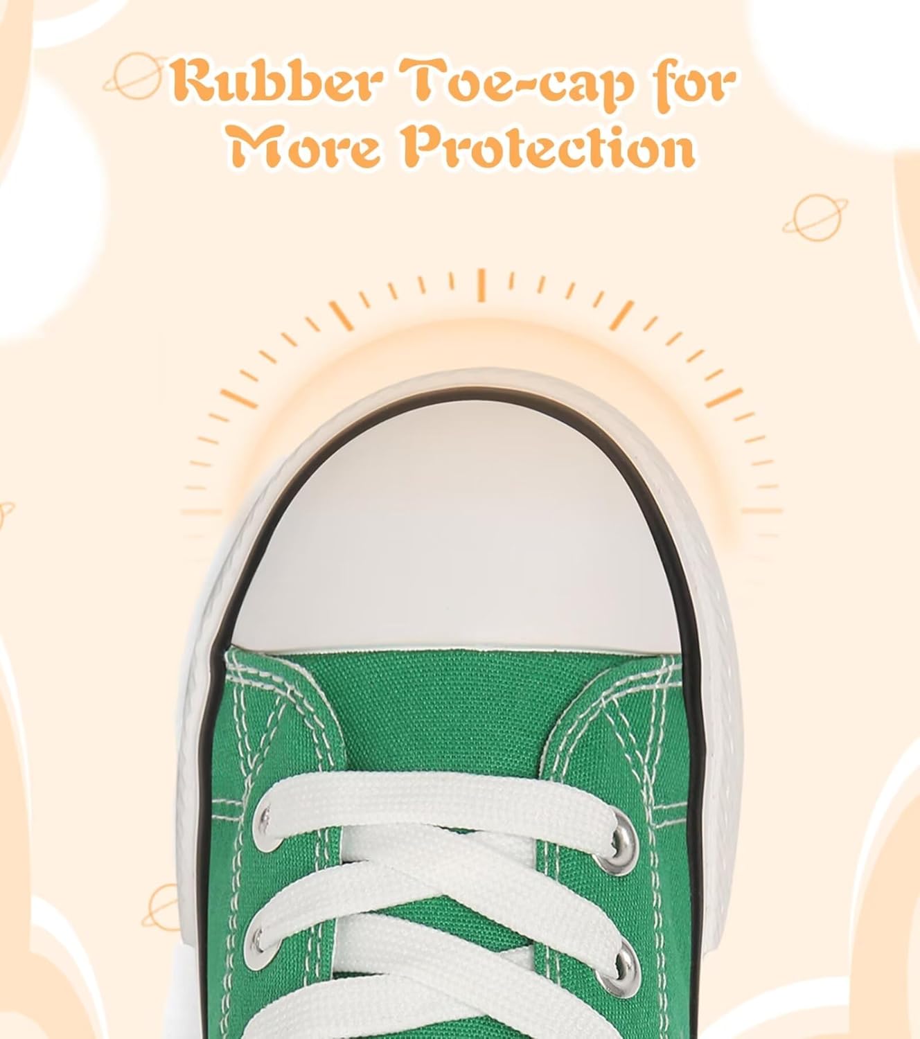 Toddler Little Kid Cushioned Canvas Shoes Slip On Sneakers Soft and Durable - Image 4