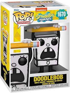 Funko Pop! SpongeBob SquarePants 25th Anniversary DoodleBob Vinyl Figure - 4-Inch Collectible for Fans & Collectors