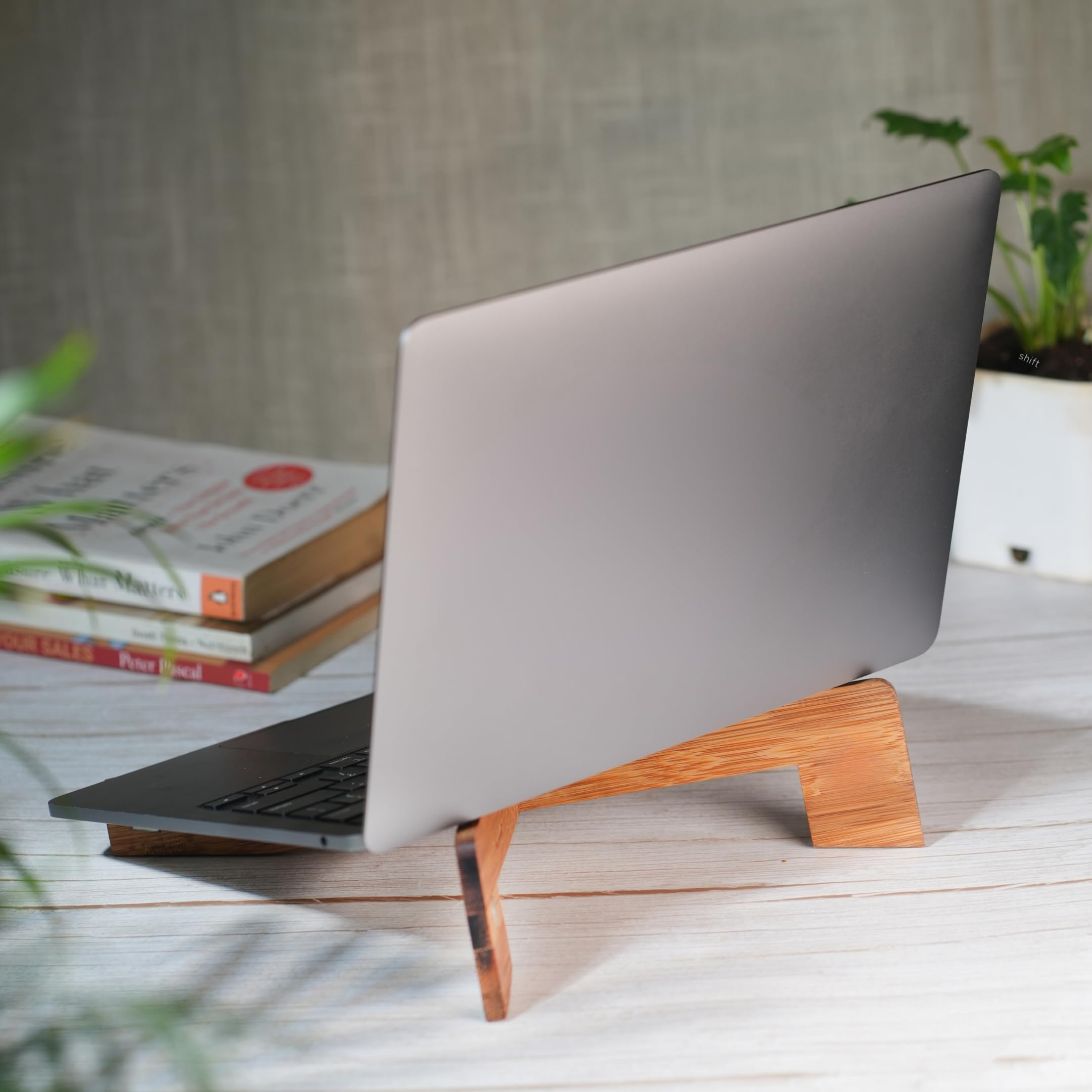 Bamboostan Executive Laptop Stand | Ergonomic Laptop Stand for Better Posture | Portable and Durable Laptop Stand for Desk | Eco-Friendly, Thoughtful & Minimalist Design for Home and Office (Beige) (B0DDC8TZBM) Amazon Price History, Amazon Price Tracker