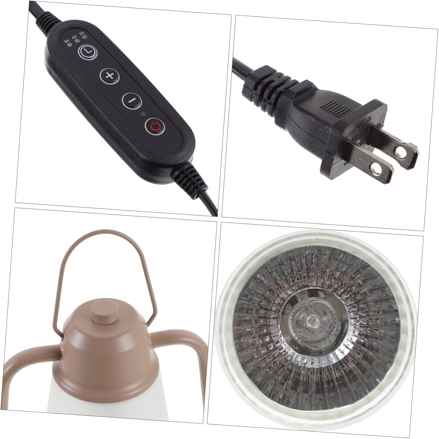 1 Set Electric Candle Warmer Lamp Wax for Scented Jar Candles Dimmable Temperature Control for Bedroom Living Room Decor Home Fragrance