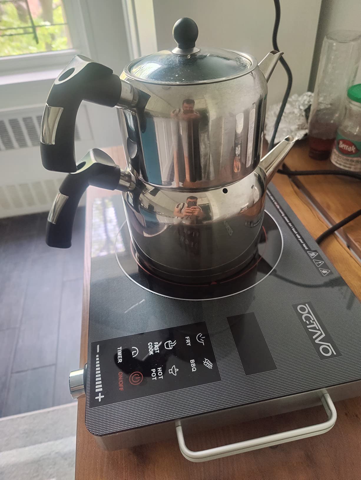 12/mo Finance OCTAVO 1800 Watt Portable Infrared Burner, electric