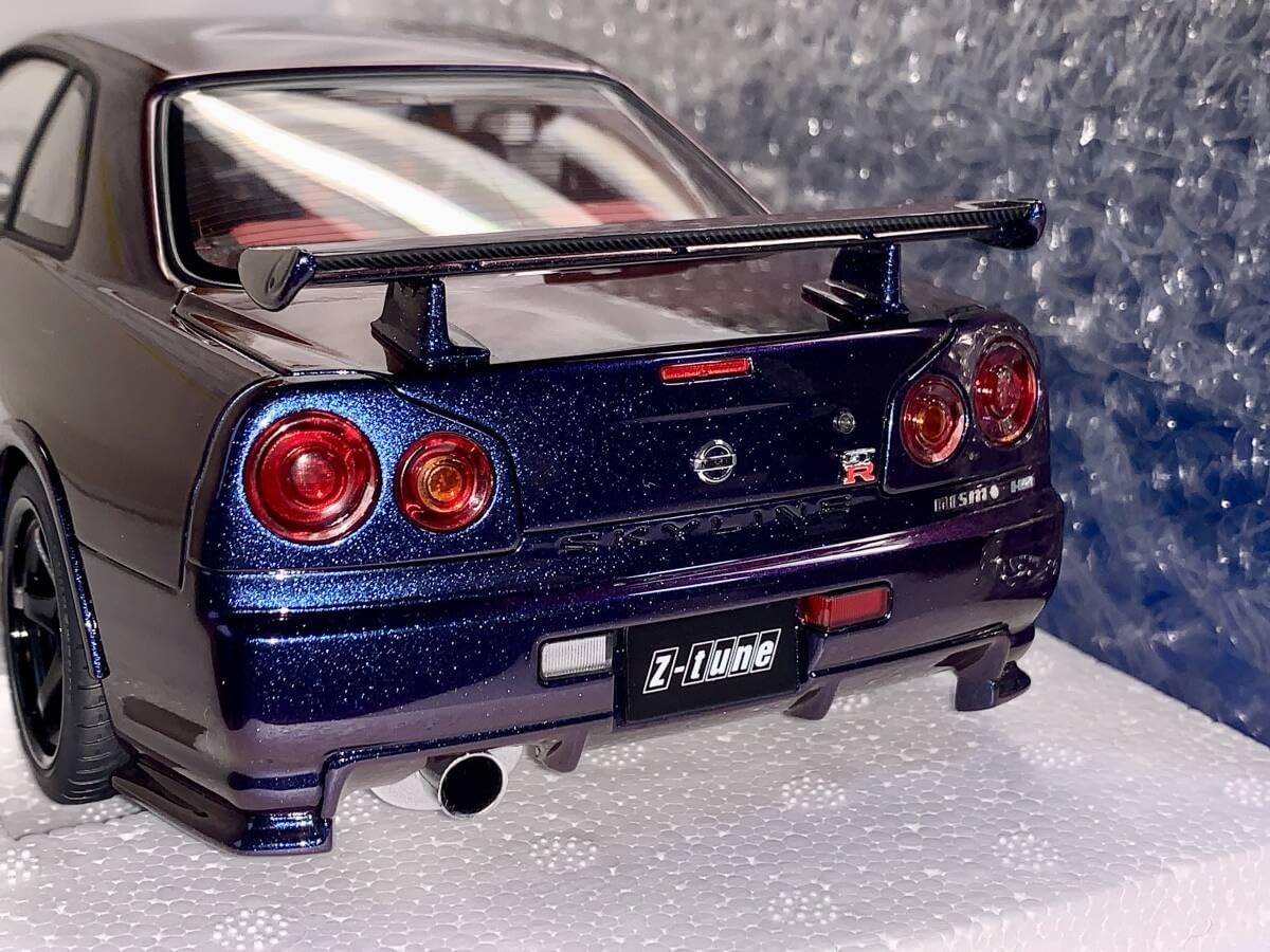 保護ケースつき】ニスモ R34 GT-R Z-tune ミッドナイトパープル