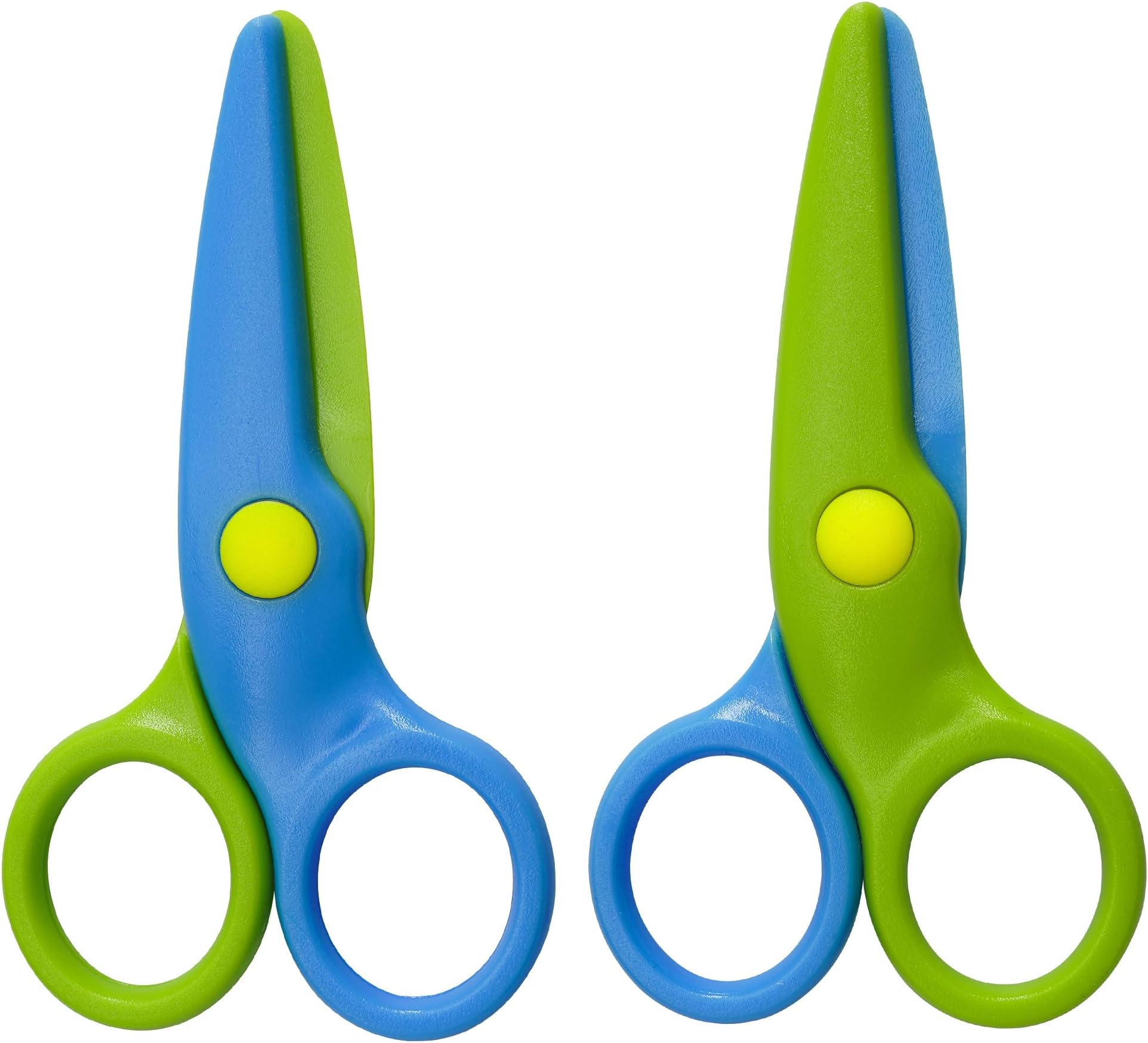 – CCR Children Safety Scissors Set Preschool Toddler Scissors Kids for Arts & Crafts, Art Craft Child-Safe,Pack of 2