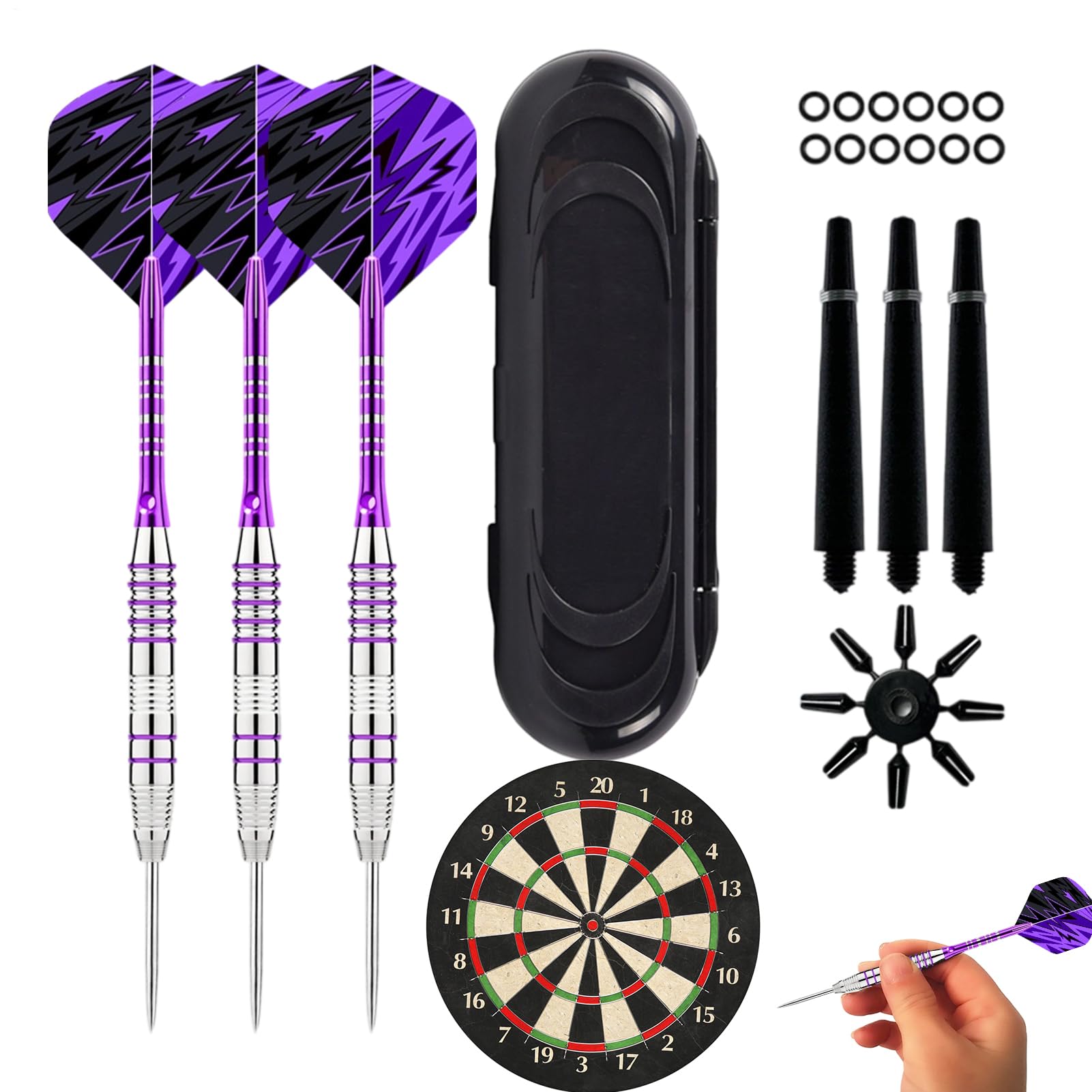 Beer Darts | Professional Metal Tip Darts,Toys & Games for Drinking Games Toys Outdoor Sports Balcony Lawn Family Friends Youth Teens Women