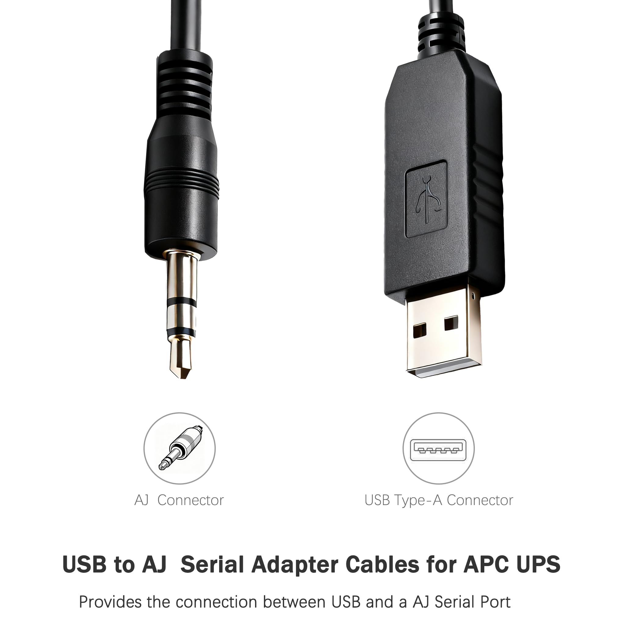 Kabel konsolowy USB 940-0299A do APC UPS do AP9630 AP9631 AP9635, kabel USB do AJ2.5 940 0299A kabel konsolowy adapter szeregowy